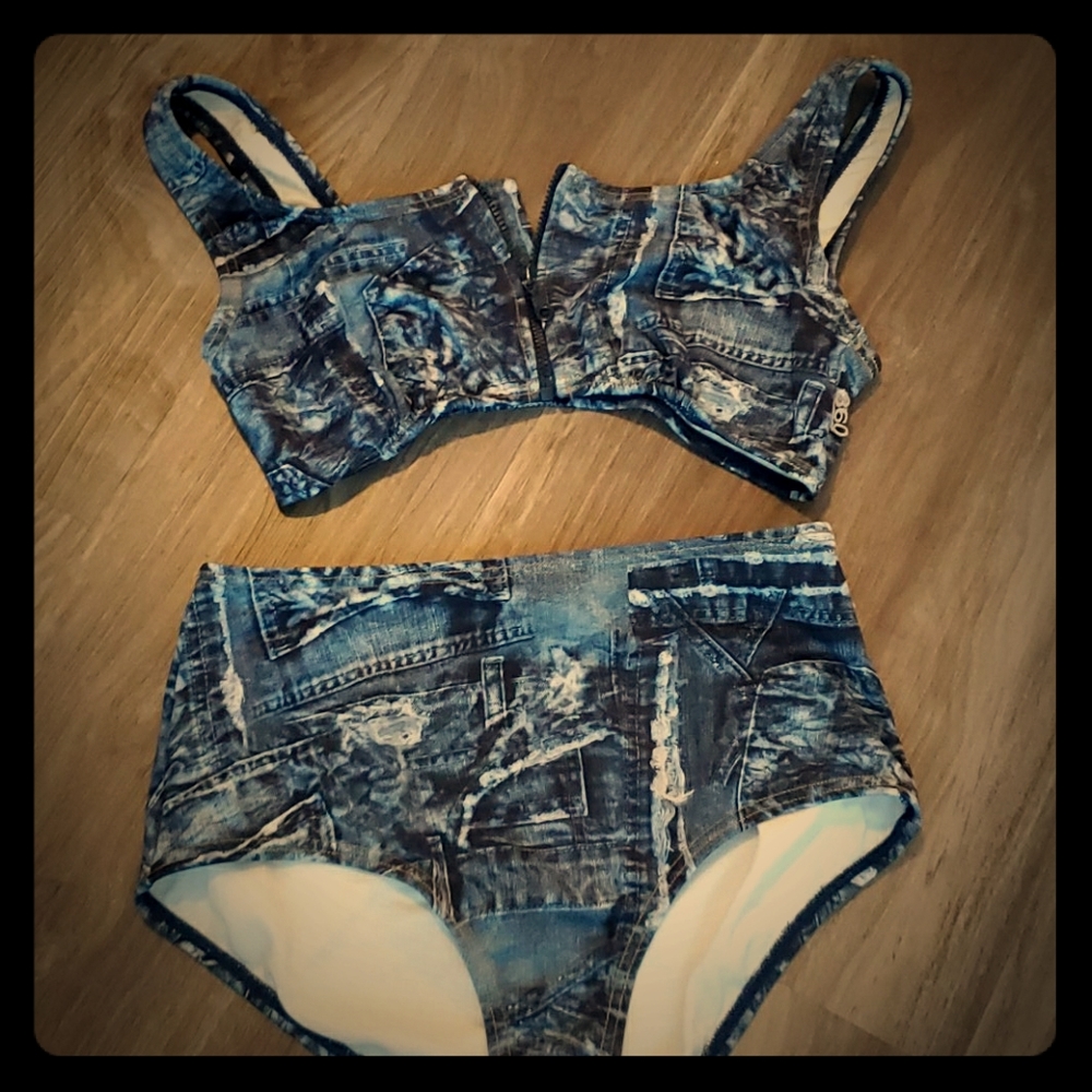 High Waisted Binkini Swimsuit